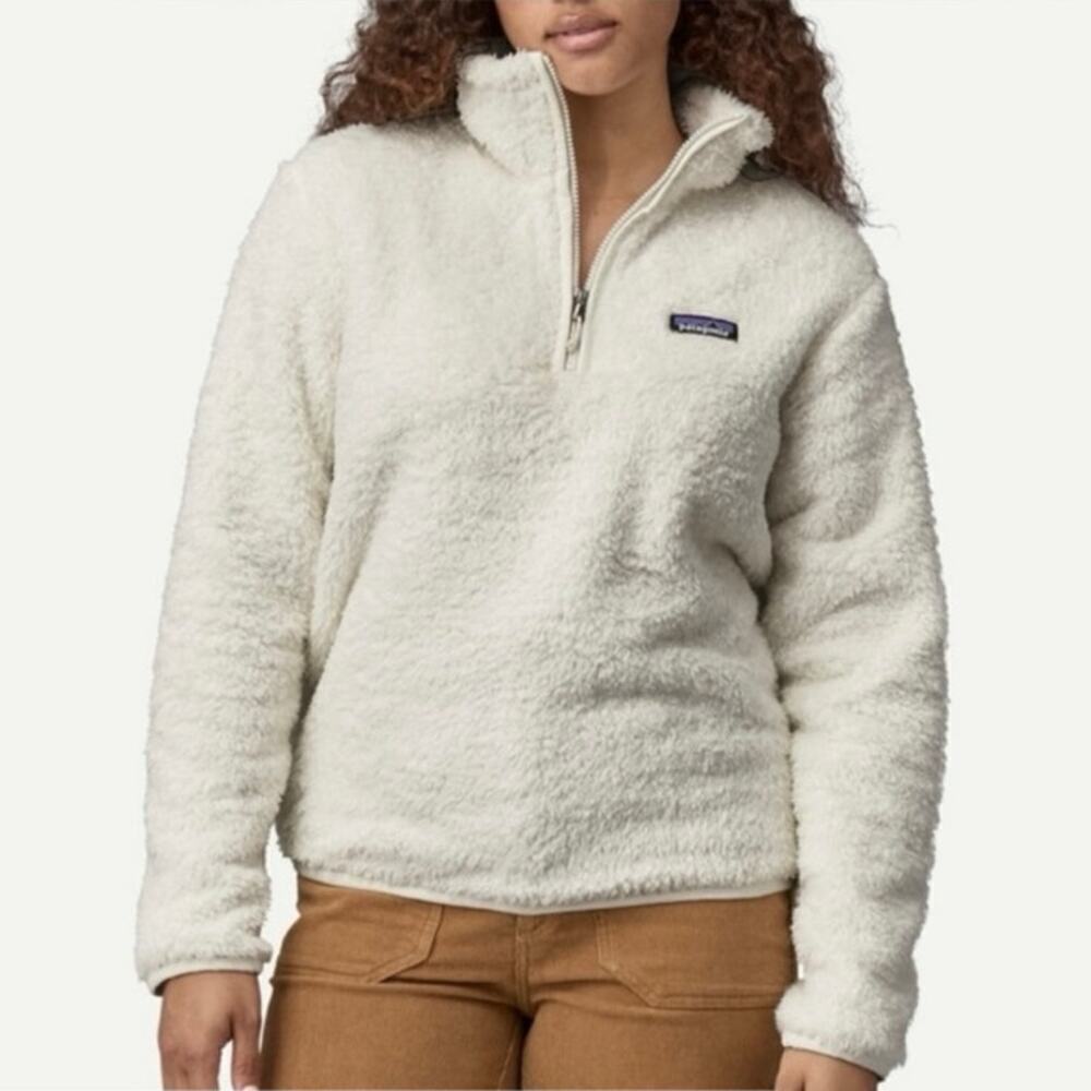 Patagonia Women’s Los Gatos Fleece Quarter Zip Pullover Pink Size Medium